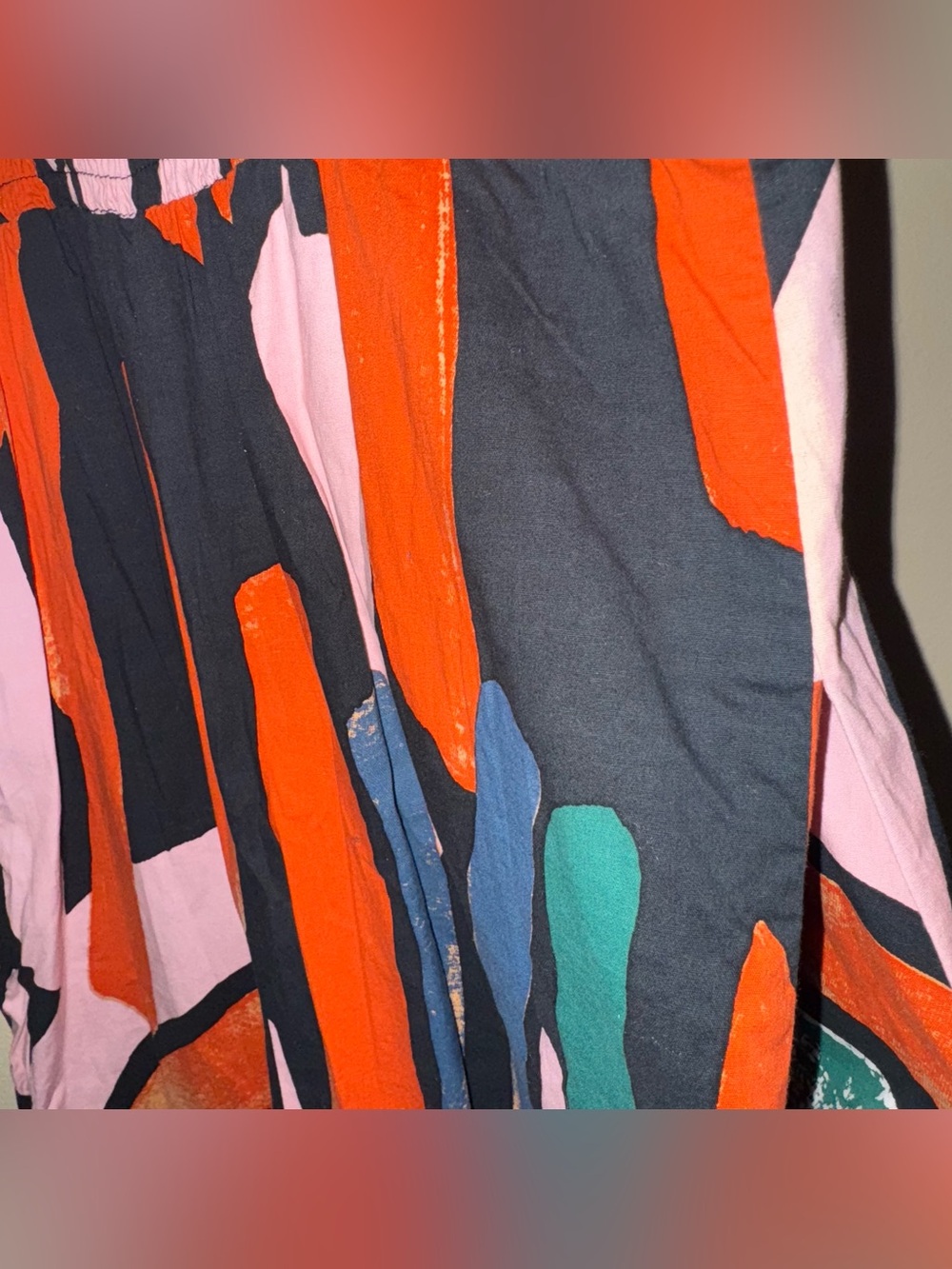 BEL KAZAN Anthropologie Arches Jumpsuit Multicolor Abstract Size M - Picture 11 of 14